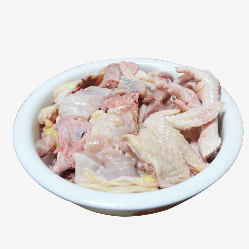 鸡肉火锅实物免抠png素材