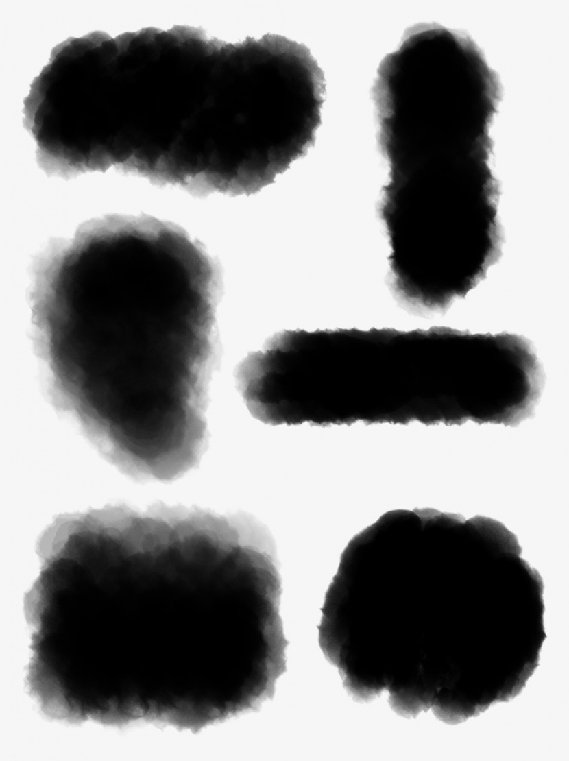 水墨墨迹手绘黑色泼墨中国风设计