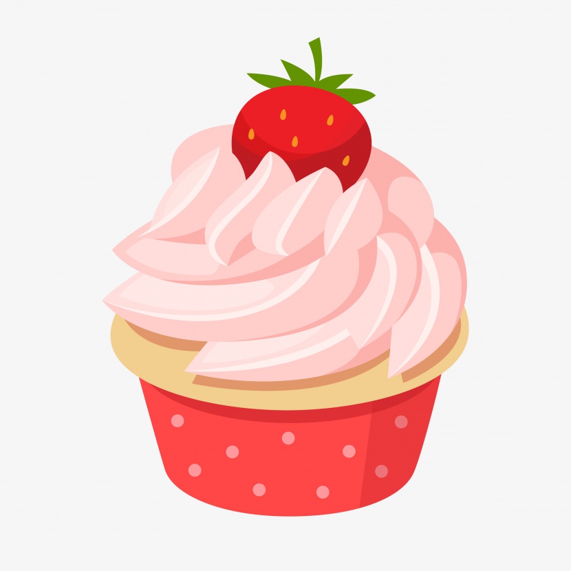 绿色情人节草莓蛋糕