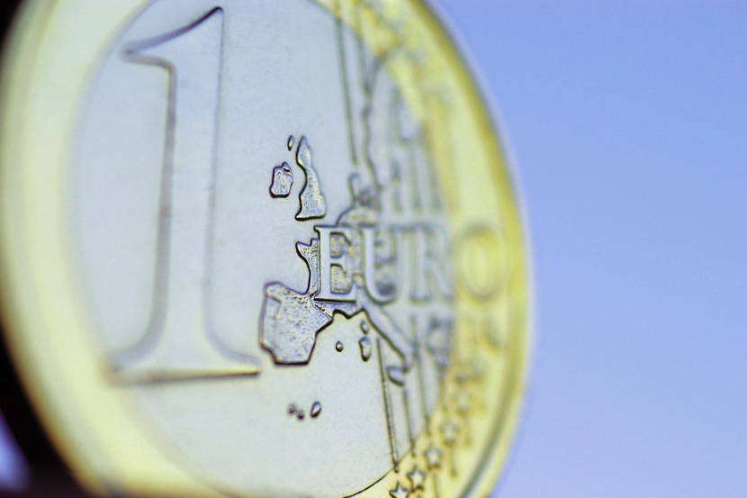 一个欧元硬币
