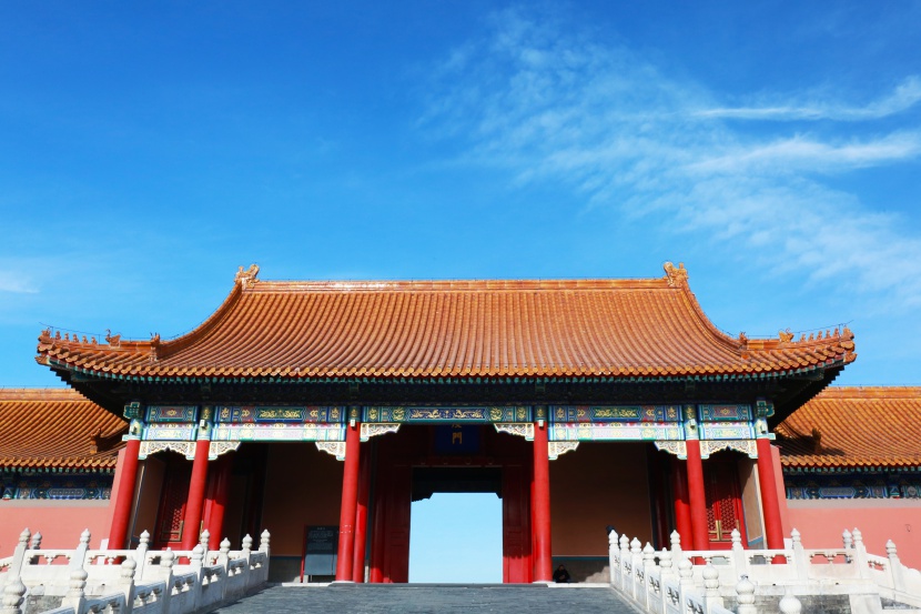北京故宫大门图片