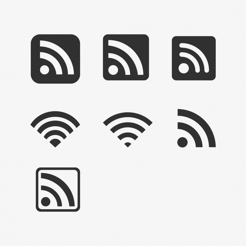 WiFi图标信号图标app图标网站图标