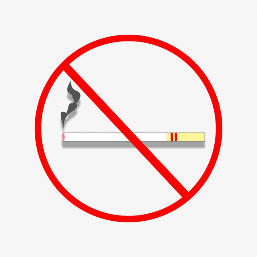 世界无烟日禁烟标志