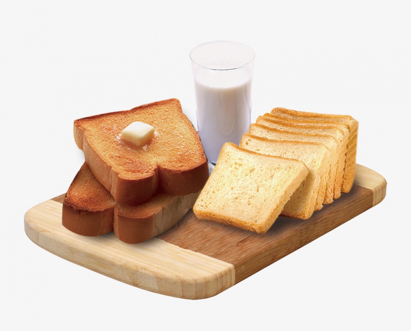 面包牛奶营养早餐