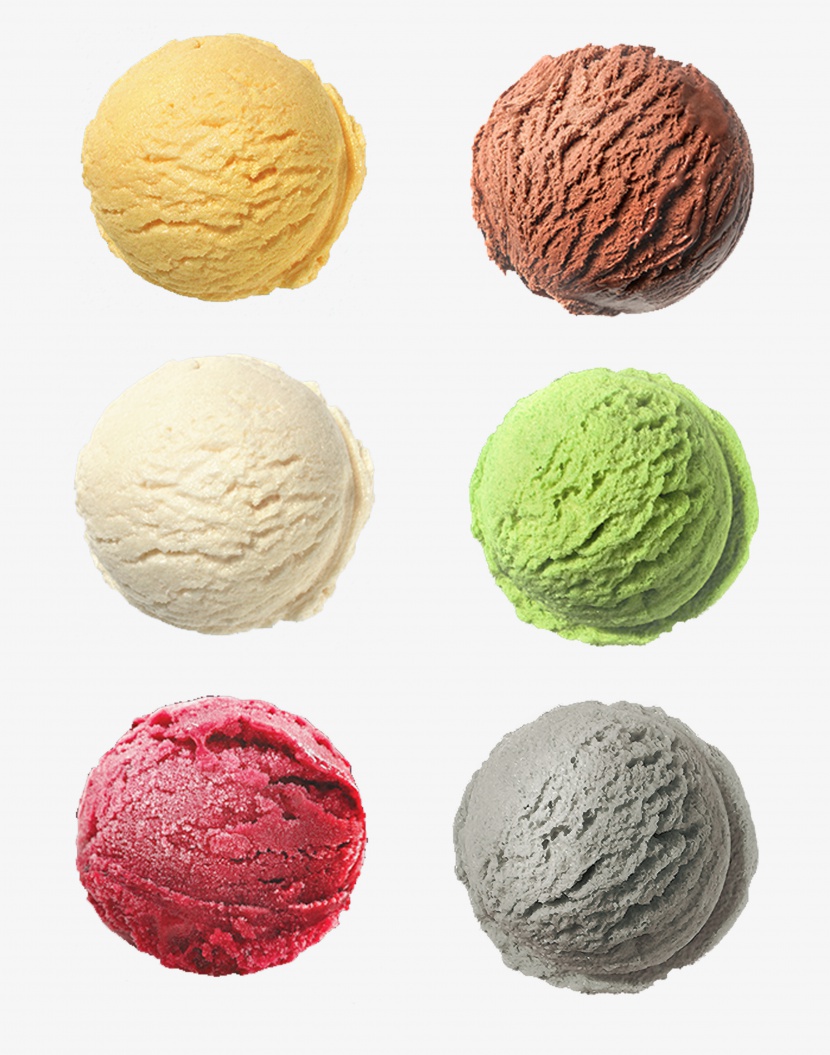 冰淇淋球实物拍摄png食物冰激淋