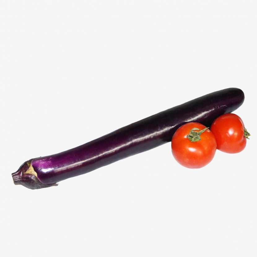 茄子蔬菜免抠实物png素材