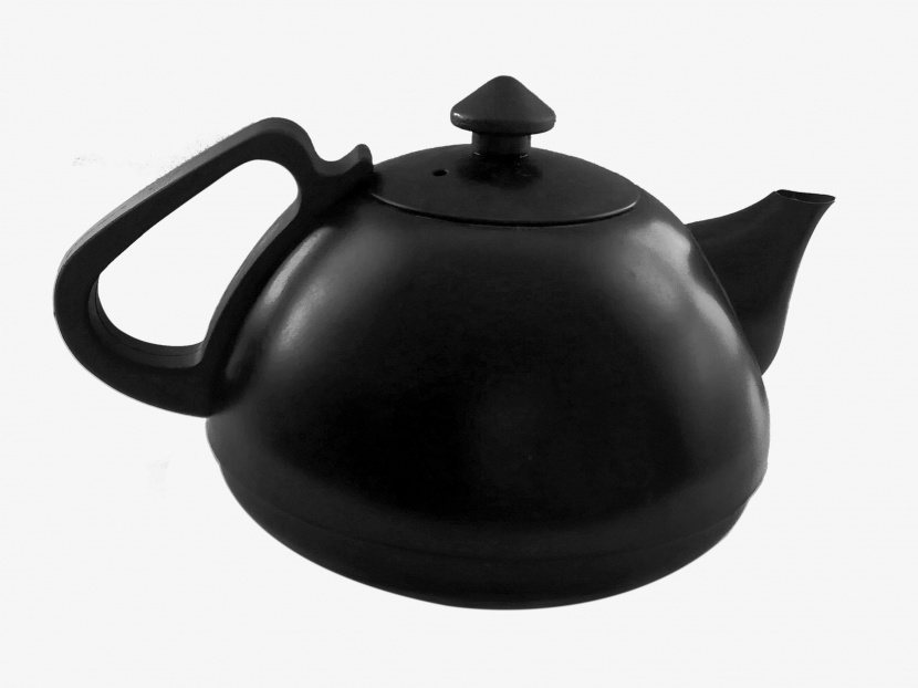 家用黑色茶壶茶具png免扣素材