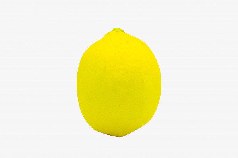 柠檬侧面水果实拍免抠PNG图片