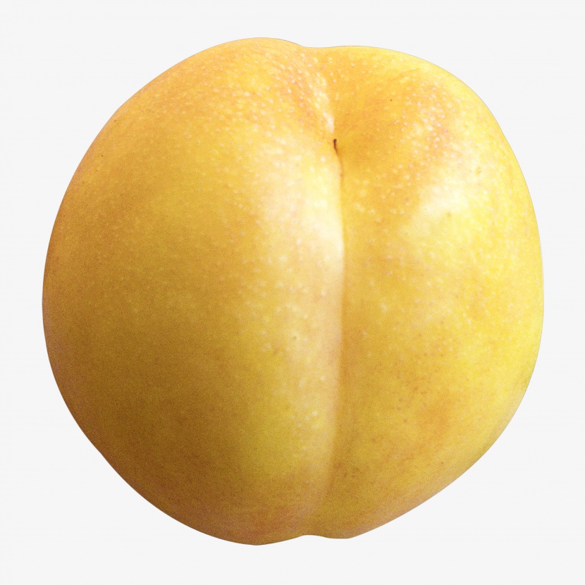 黄桃水果实物免抠png素材