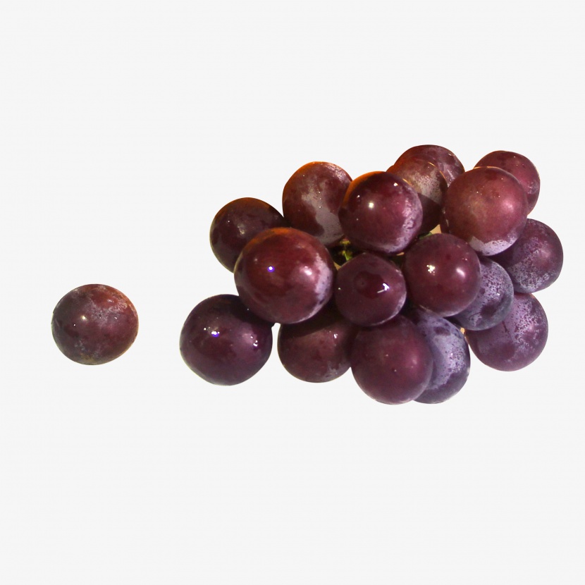 葡萄提子水果实物免抠png素材
