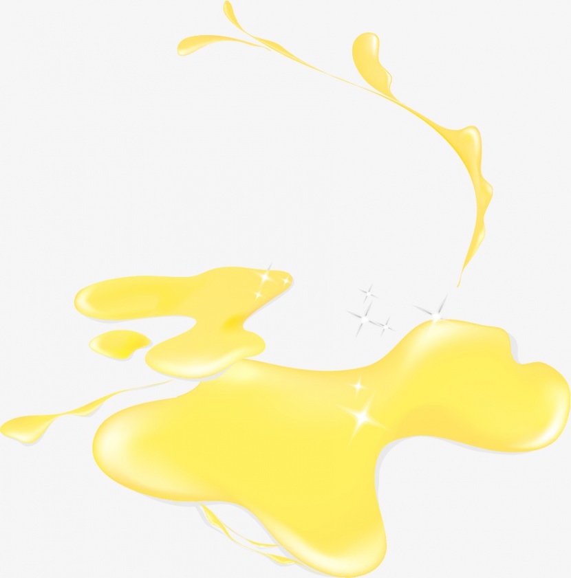 黄色液体效果