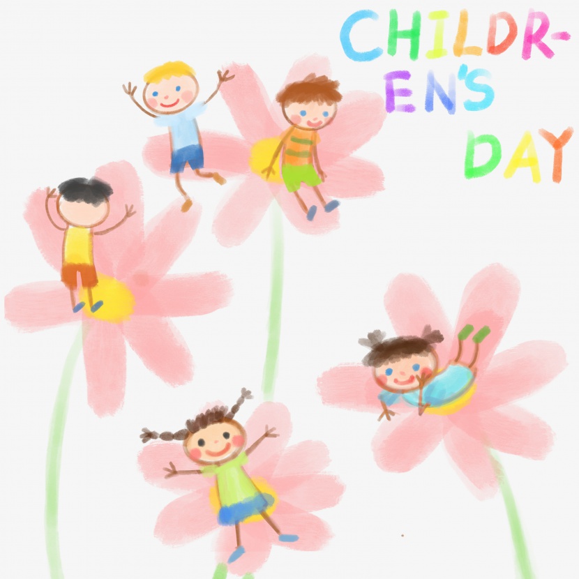 儿童节祖国花朵