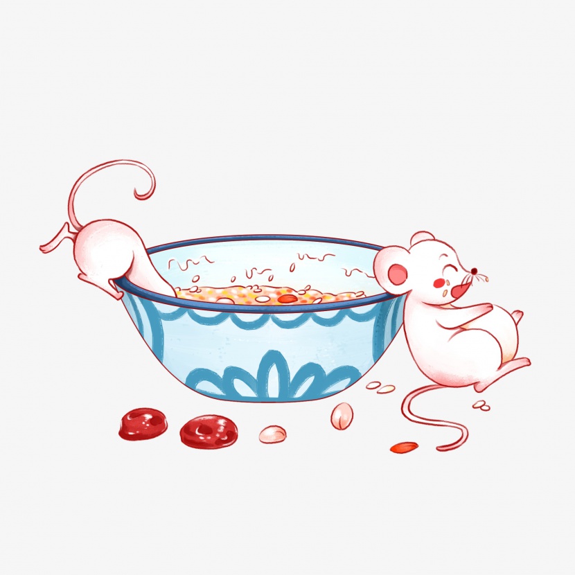 小老鼠吃腊八粥