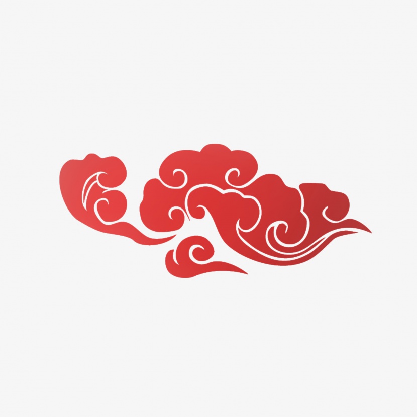 中国古典祥云云纹图案装饰