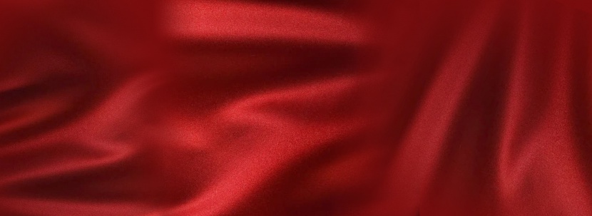 红色丝绸质感纹理海报背景