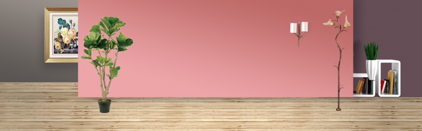 粉红色橡皮红色质感家电家居家具海报背景
