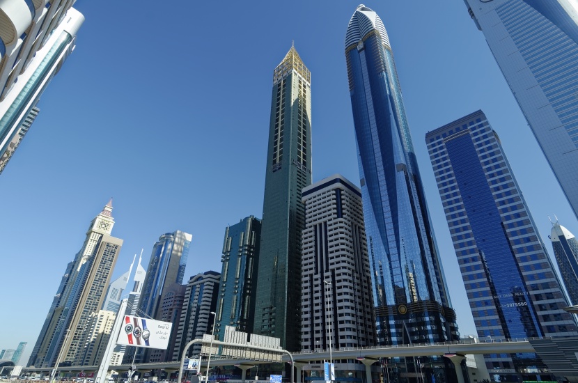 迪拜摩天大楼建筑图片